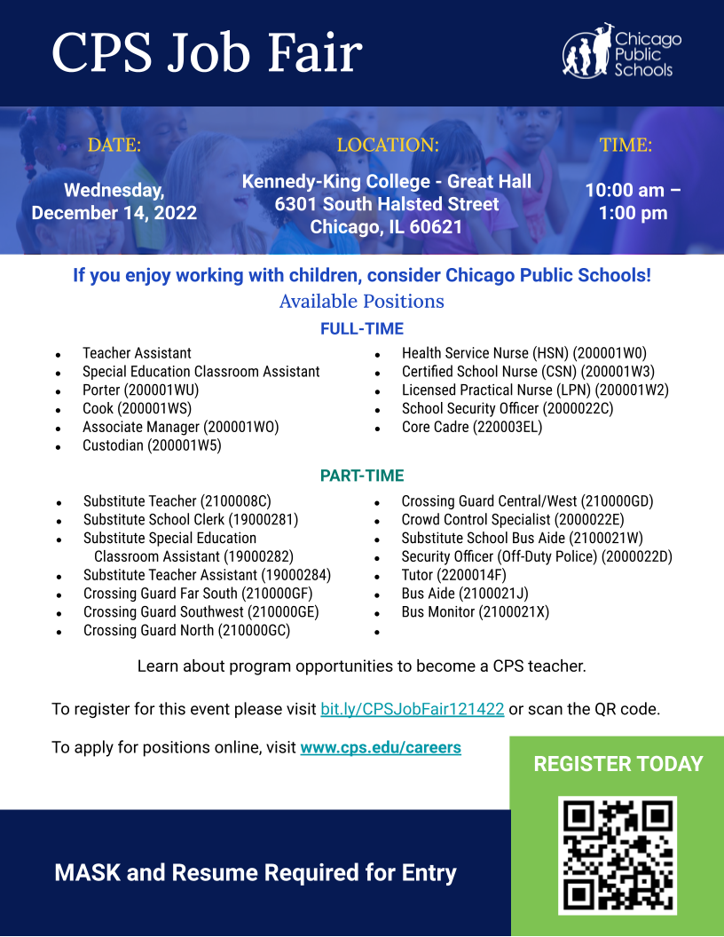 CPS Job Fair 12.14.2022